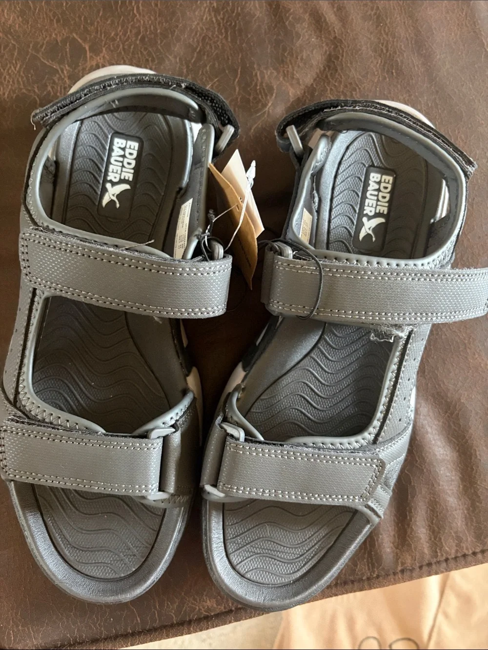 Eddie Bauer Men's Lightweight Comfort Adjustable Fit Water Sandal Size 9